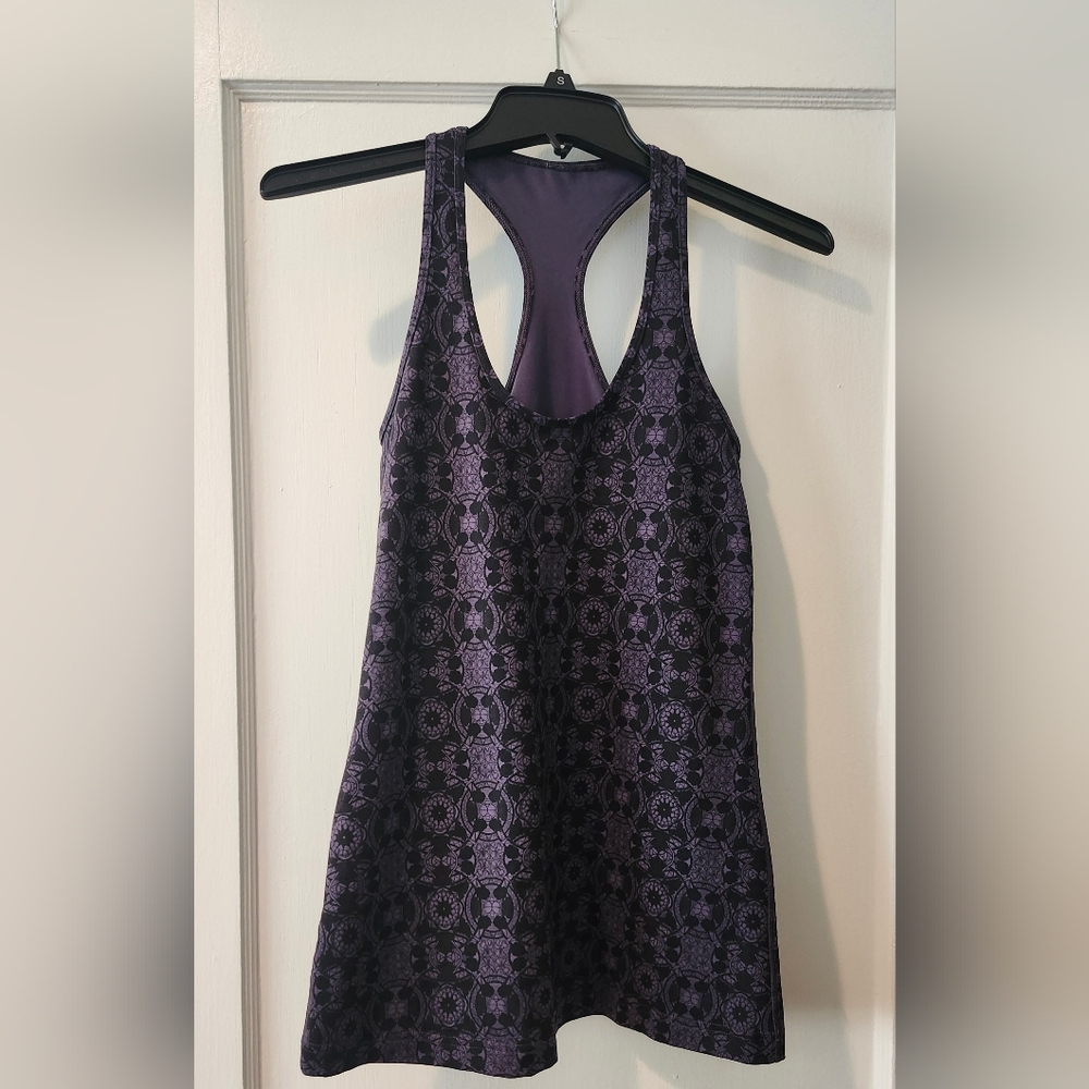 lululemon athletica Purple Racerback Tank Top